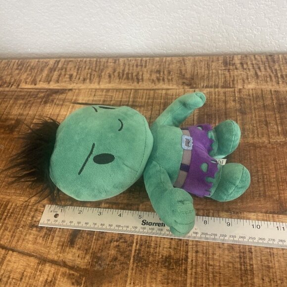 Universal Studios Baby Incredible Hulk Marvel Kids Green Stuffed Plush Toy Doll - Picture 7 of 8